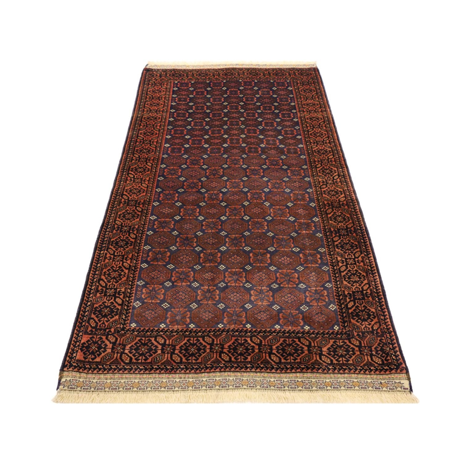 Tappeto corsia Tappeto Belutsch - 185 x 100 cm - blu scuro
