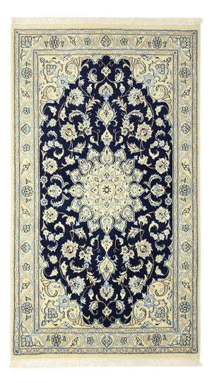 Tappeto Persero - Nain - Reale - 152 x 87 cm - blu scuro