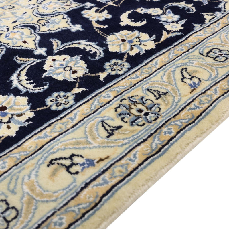 Tappeto Persero - Nain - Reale - 152 x 87 cm - blu scuro