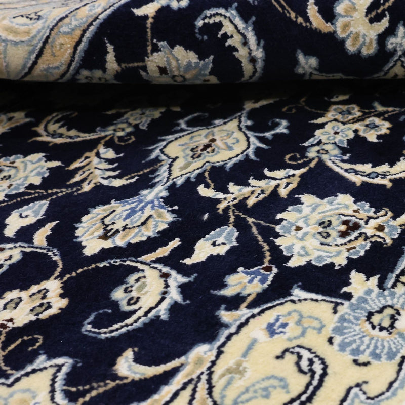 Tappeto Persero - Nain - Reale - 152 x 87 cm - blu scuro