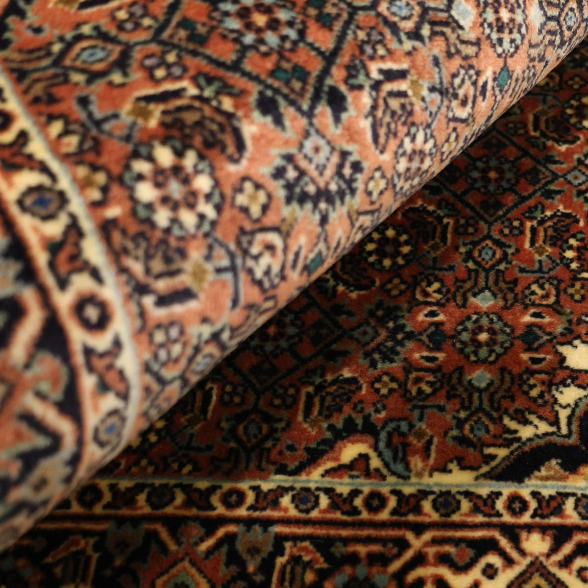 Tappeto Persero - Bidjar - 139 x 72 cm - beige scuro