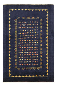Tappeto Gabbeh - Kashkuli Persero - 119 x 81 cm - blu scuro