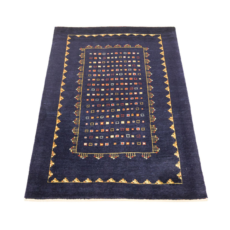 Tappeto Gabbeh - Kashkuli Persero - 119 x 81 cm - blu scuro