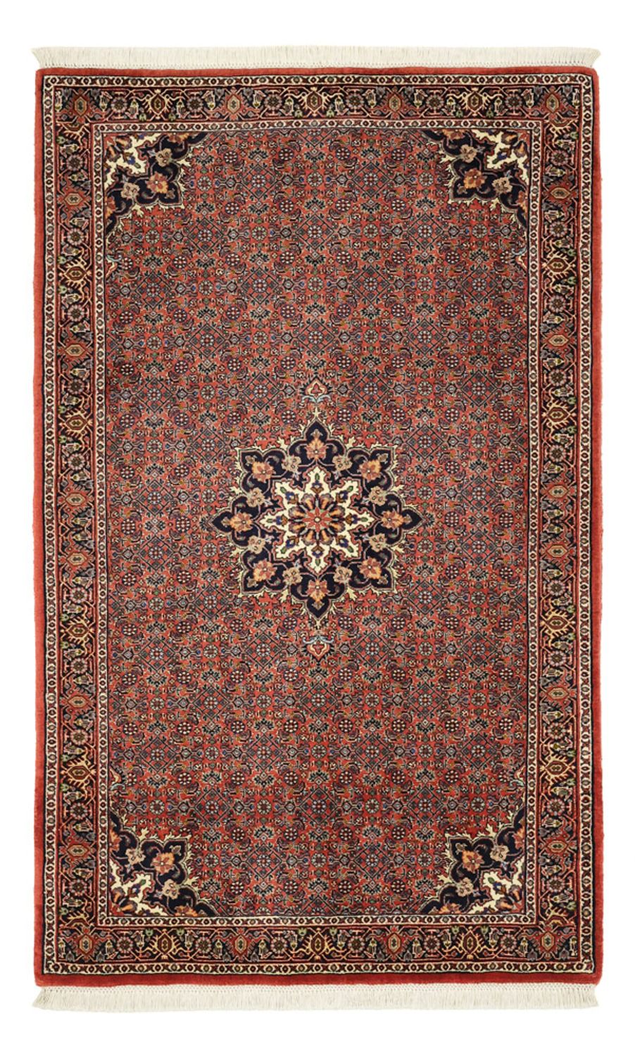 Tappeto Persero - Bidjar - 147 x 92 cm - rosso scuro
