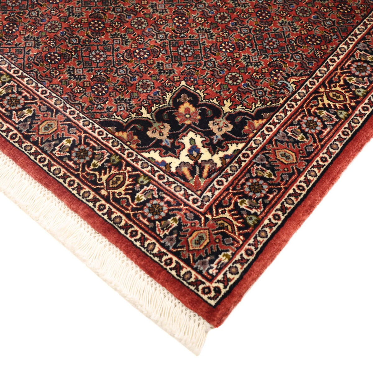Tappeto Persero - Bidjar - 147 x 92 cm - rosso scuro