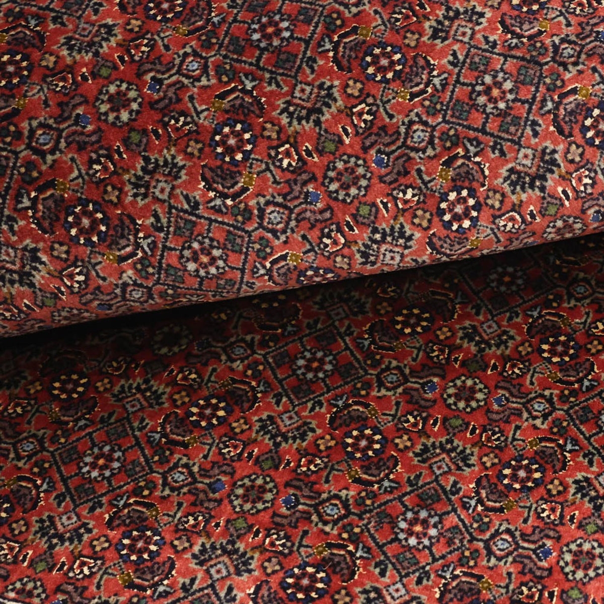 Tappeto Persero - Bidjar - 147 x 92 cm - rosso scuro