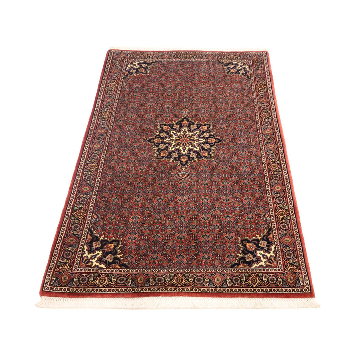 Tappeto Persero - Bidjar - 147 x 92 cm - rosso scuro