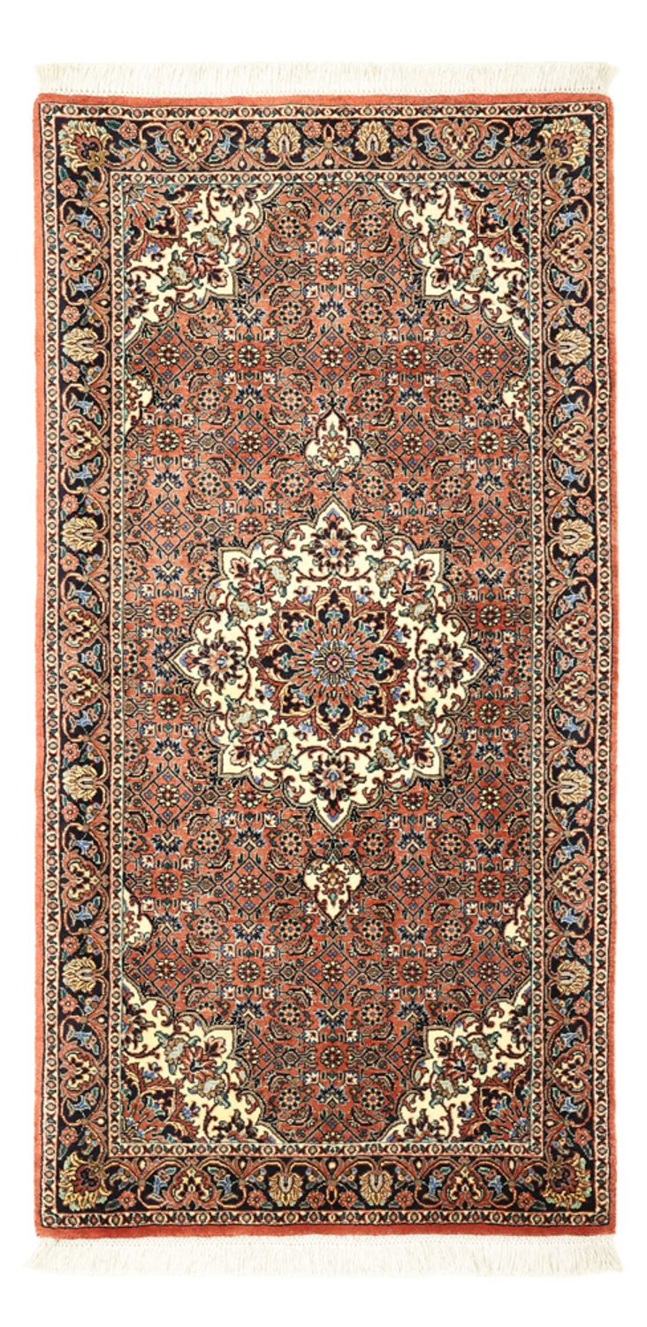 Tappeto Persero - Bidjar - 141 x 71 cm - rosso scuro