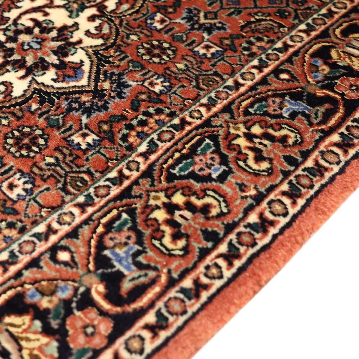 Tappeto Persero - Bidjar - 141 x 71 cm - rosso scuro