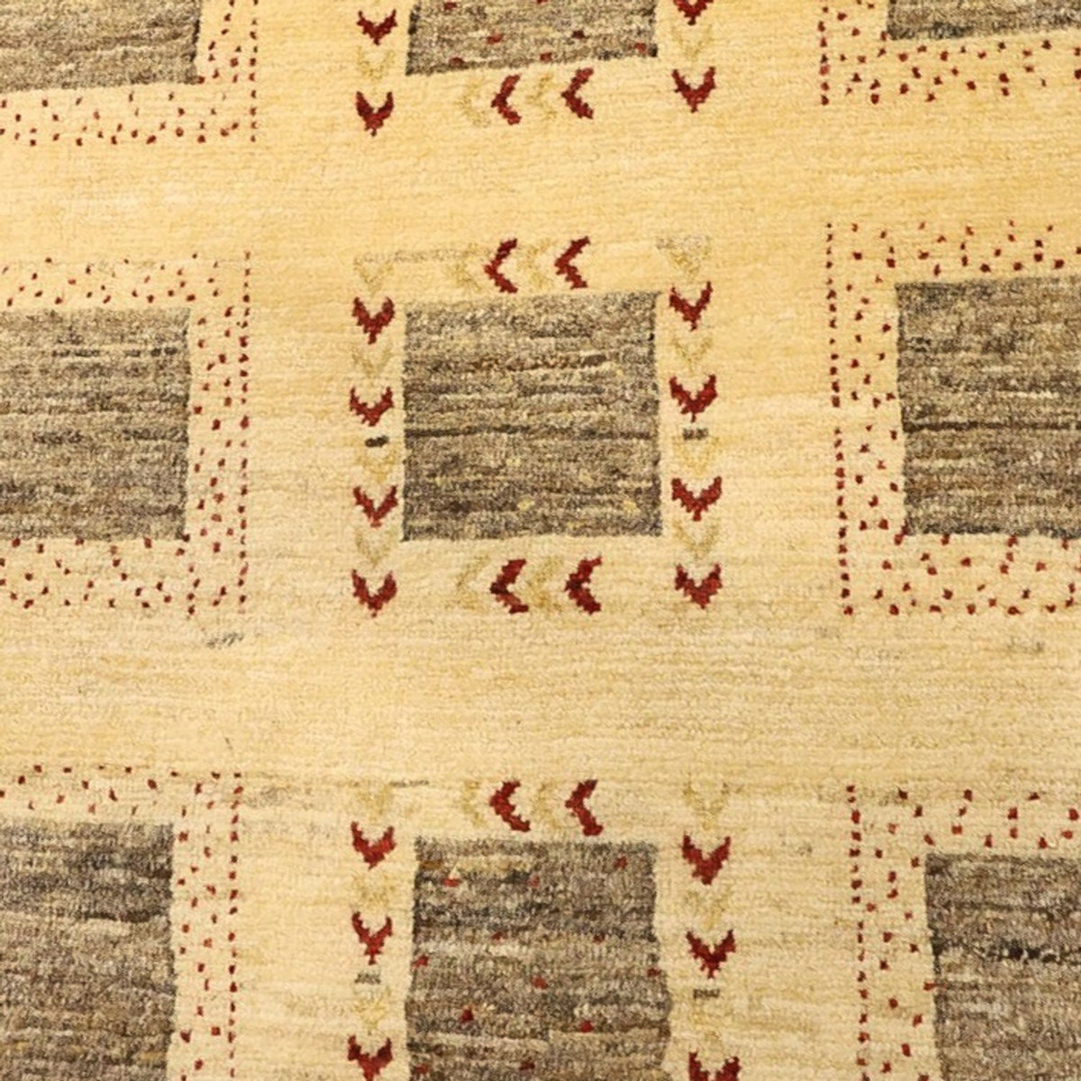 Tappeto Gabbeh - Kashkuli Persero - 190 x 116 cm - beige