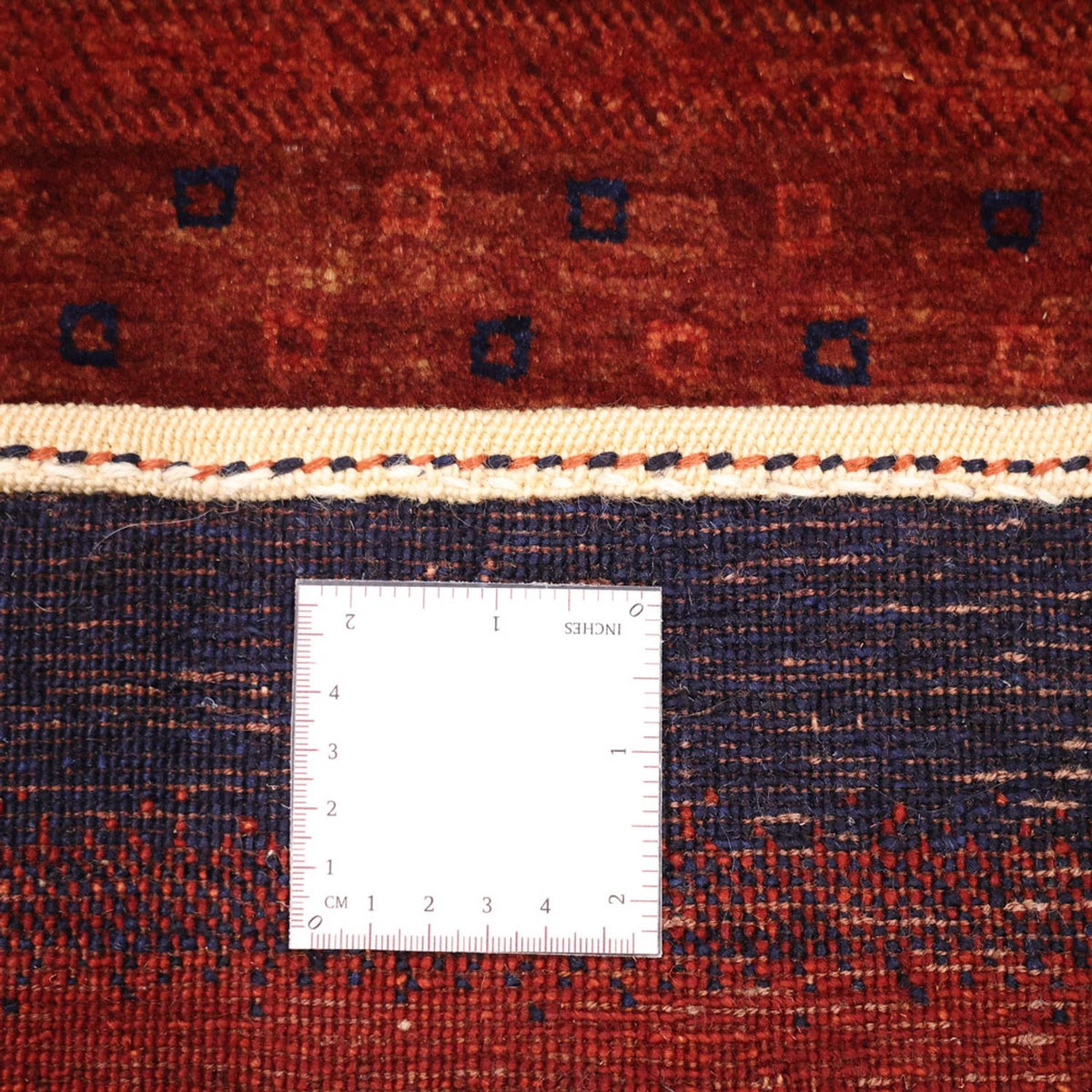 Tappeto Gabbeh - Kashkuli Persero - 97 x 74 cm - rosso scuro