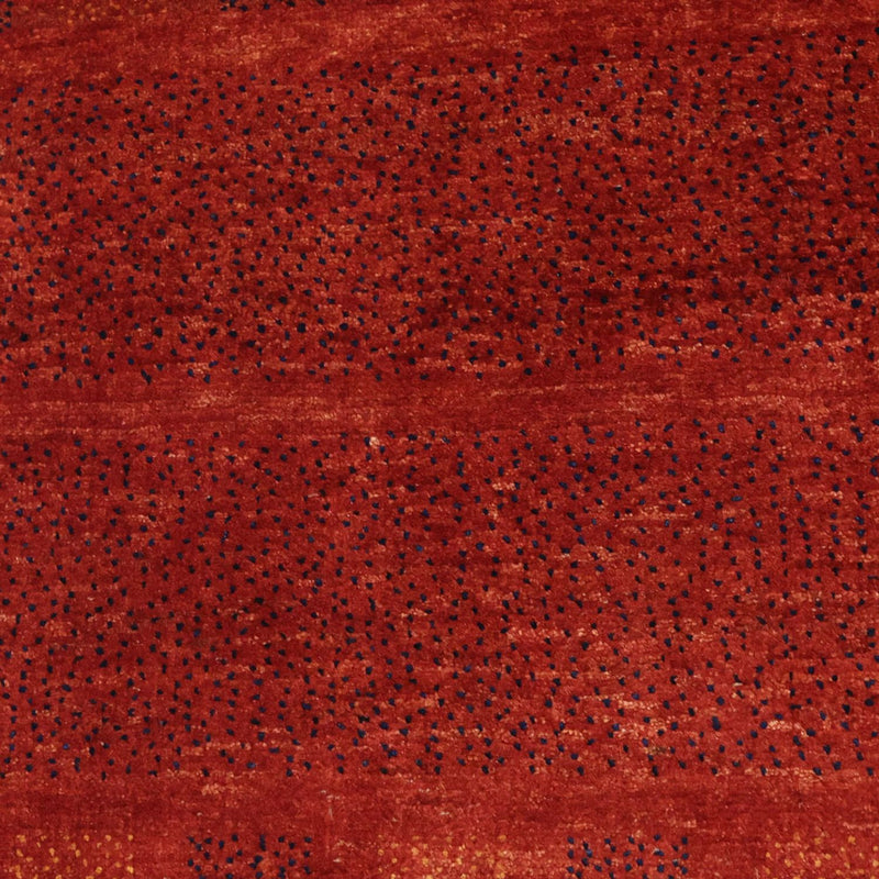 Tappeto Gabbeh - Kashkuli Persero quadrato  - 112 x 101 cm - rosso scuro