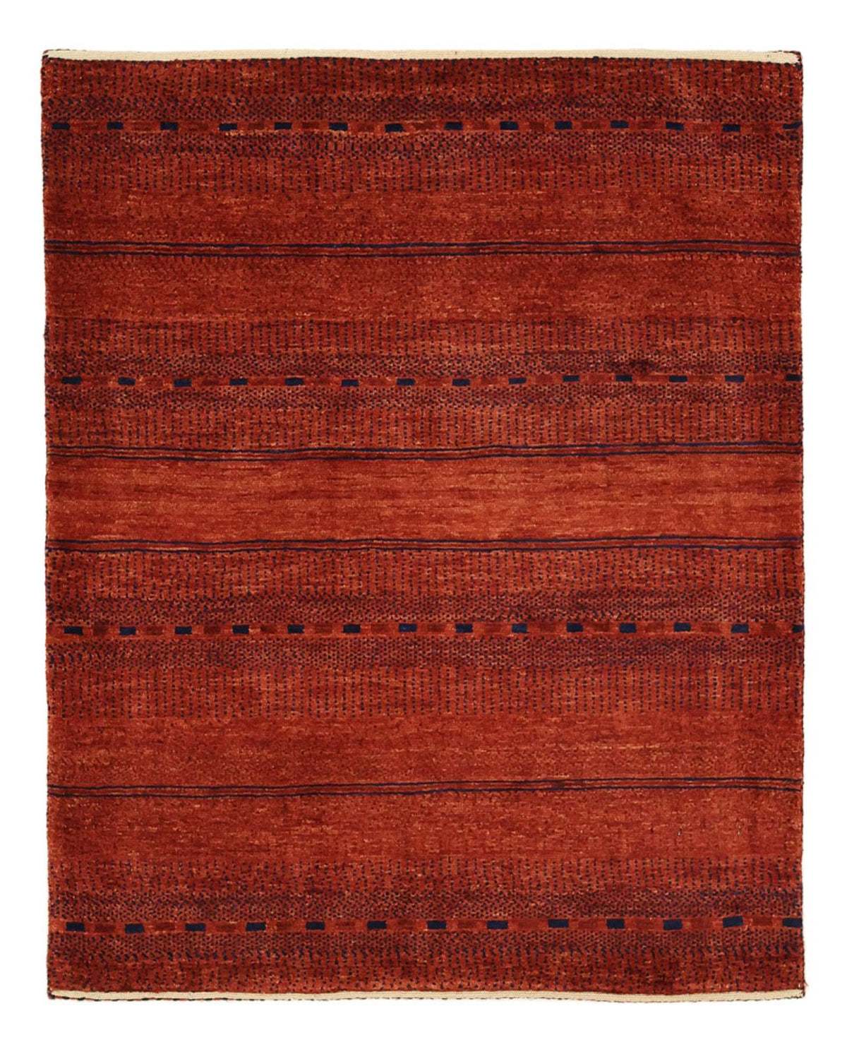 Tappeto Gabbeh - Kashkuli Persero - 100 x 80 cm - rosso scuro