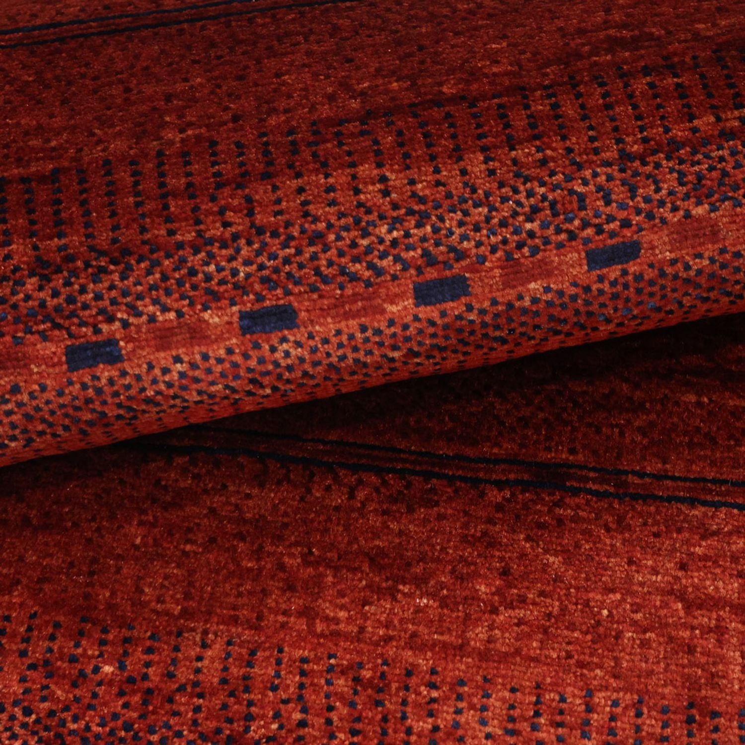 Tappeto Gabbeh - Kashkuli Persero - 100 x 80 cm - rosso scuro