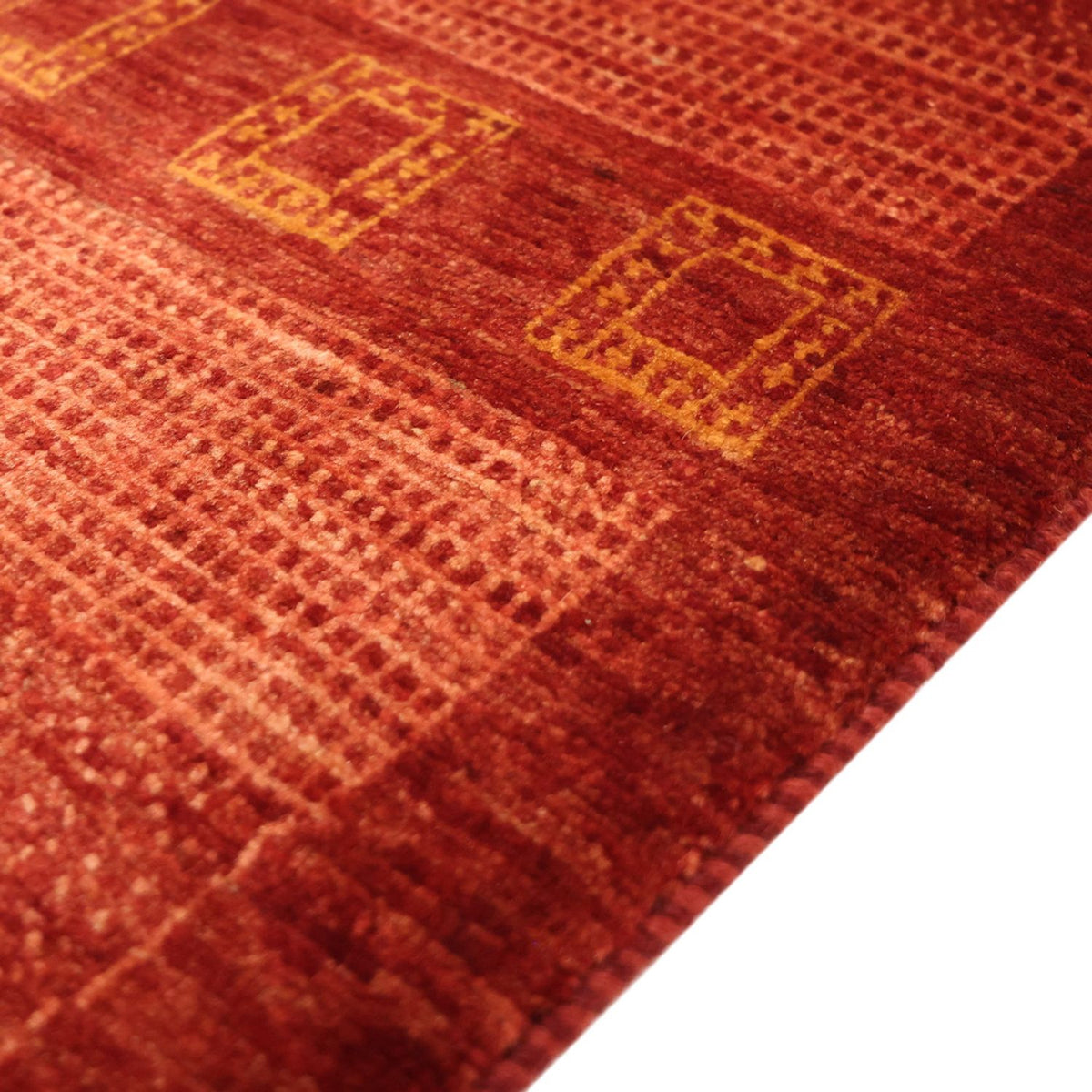 Tappeto Gabbeh - Kashkuli Persero - 113 x 97 cm - rosso