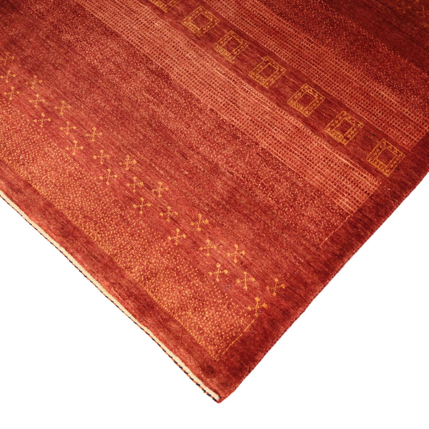 Tappeto Gabbeh - Kashkuli Persero - 113 x 97 cm - rosso