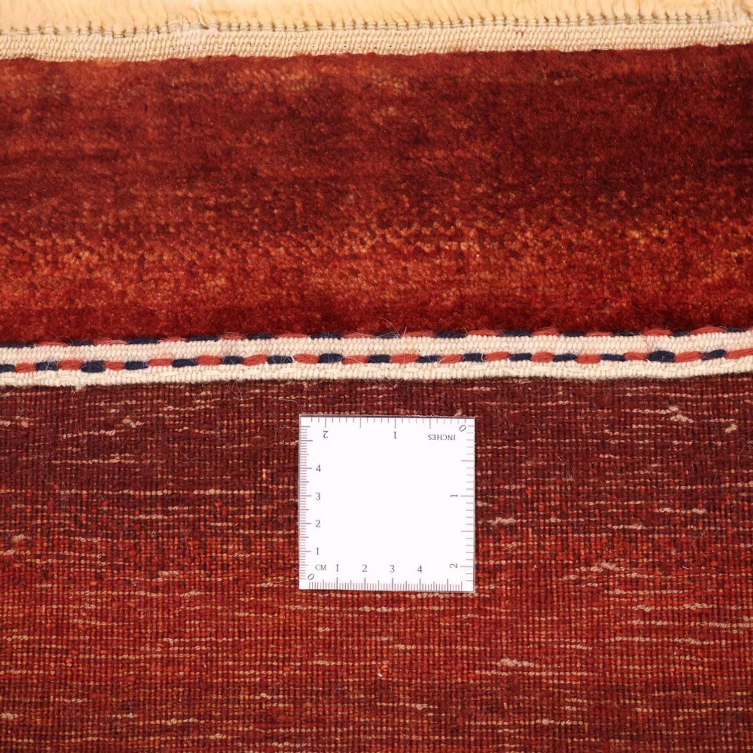 Tappeto Gabbeh - Kashkuli Persero - 89 x 80 cm - ruggine