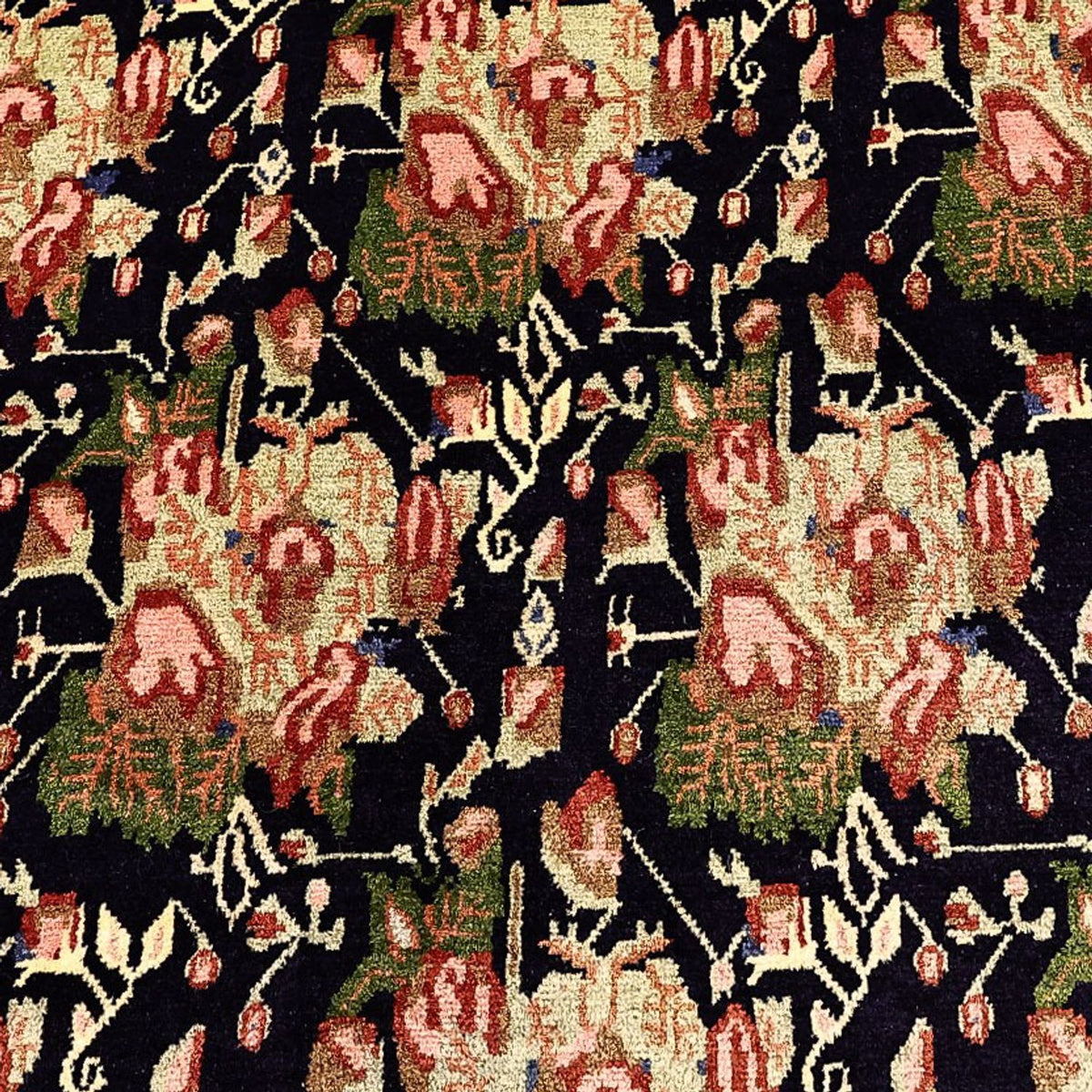 Tappeto Persero - Nomade - 199 x 149 cm - blu scuro