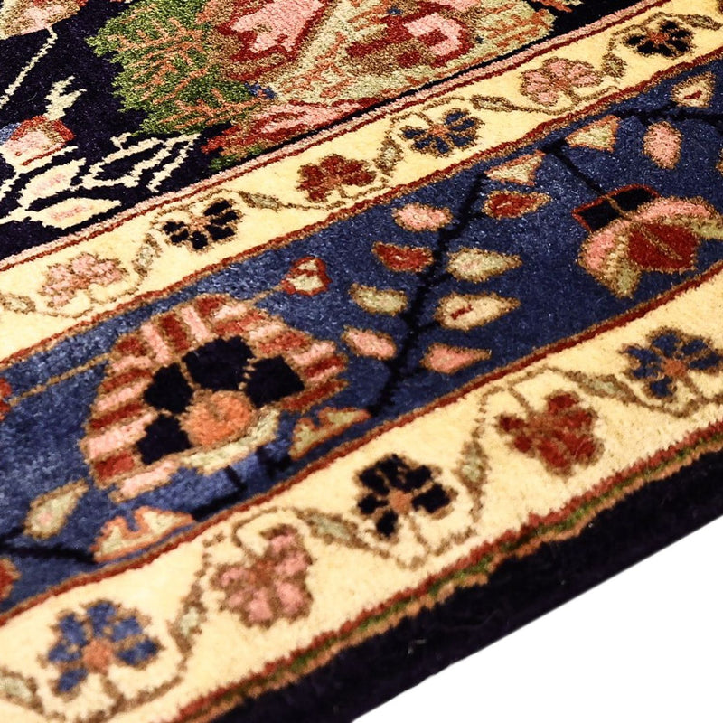 Tappeto Persero - Nomade - 199 x 149 cm - blu scuro