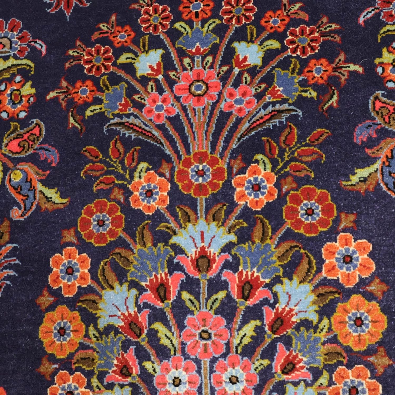 Tappeto Persero - Classico - 161 x 110 cm - blu scuro