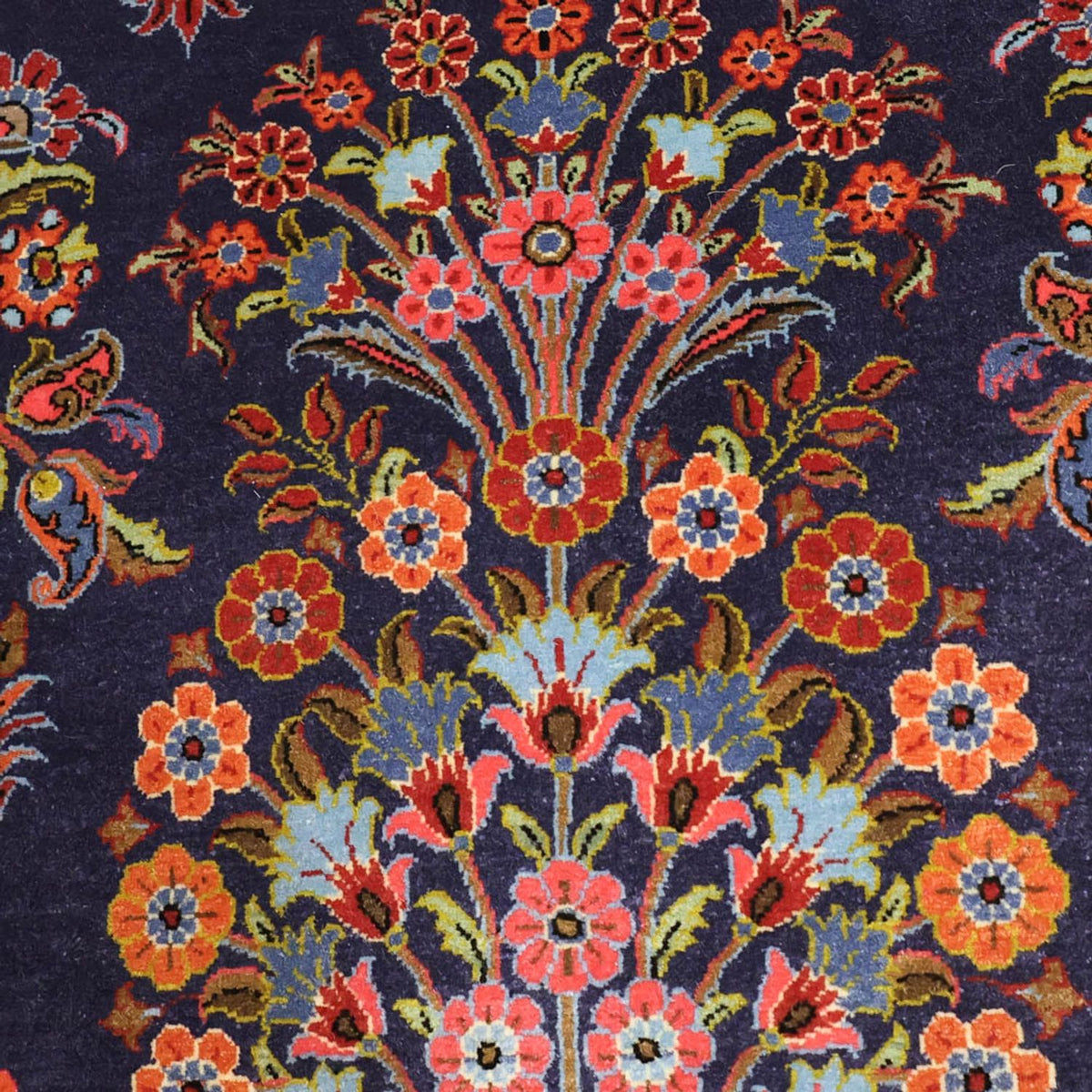 Tappeto Persero - Classico - 161 x 110 cm - blu scuro