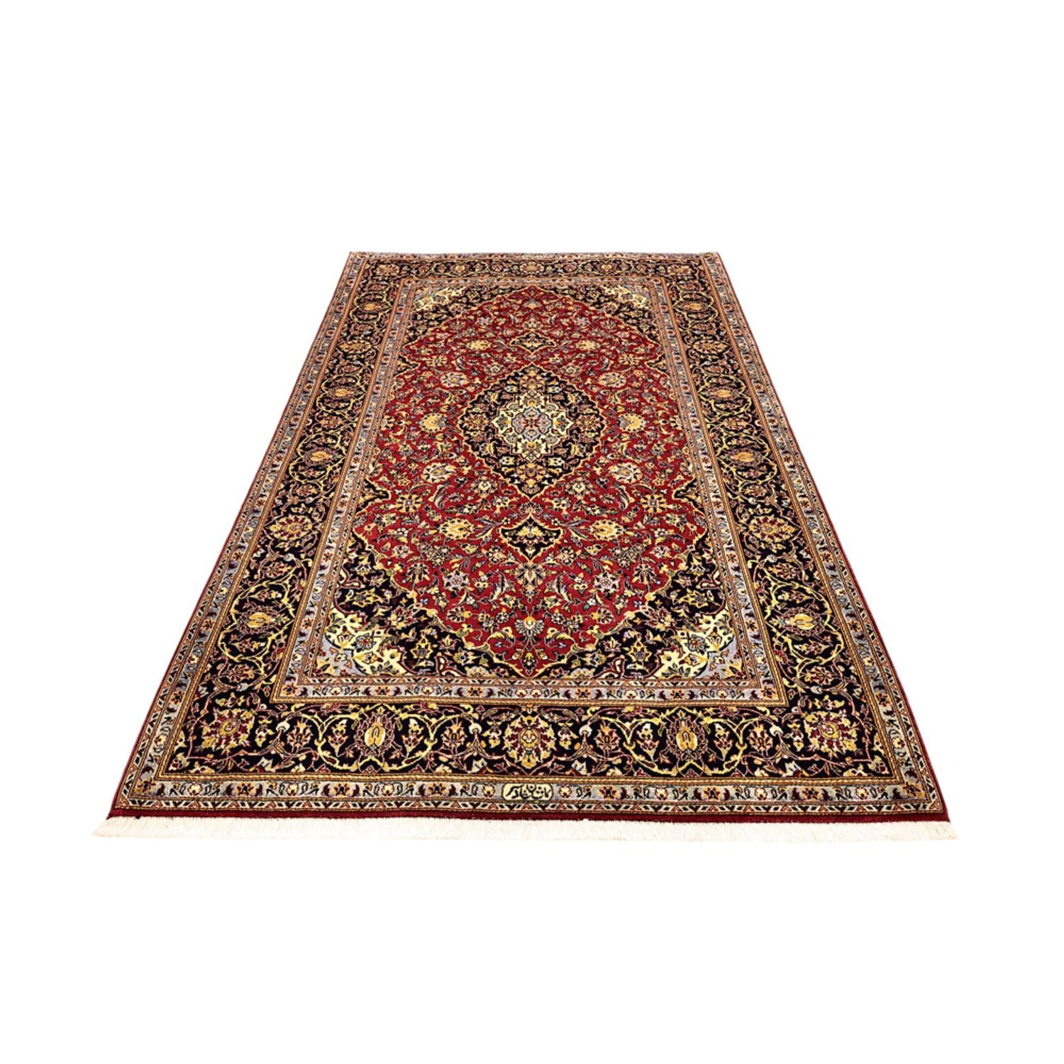 Tappeto Persero - Keshan - 211 x 138 cm - rosso