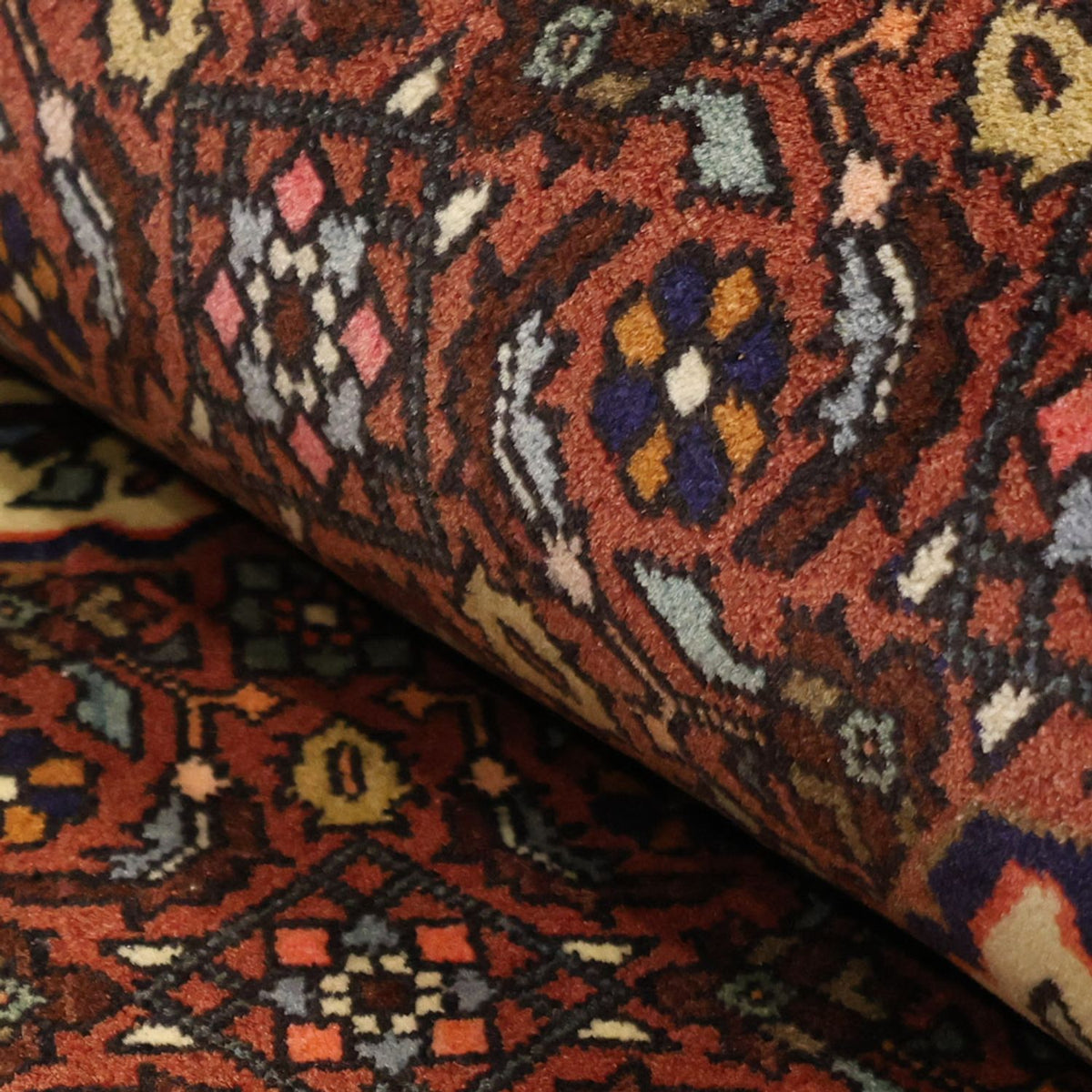 Tappeto Persero - Nomade - 152 x 101 cm - rosso scuro