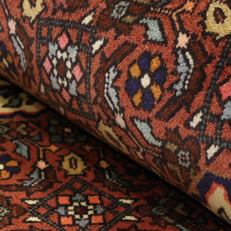 Tappeto Persero - Nomade - 152 x 101 cm - rosso scuro