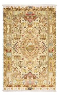 Tappeto Persero - Tabriz - Reale - 160 x 101 cm - beige