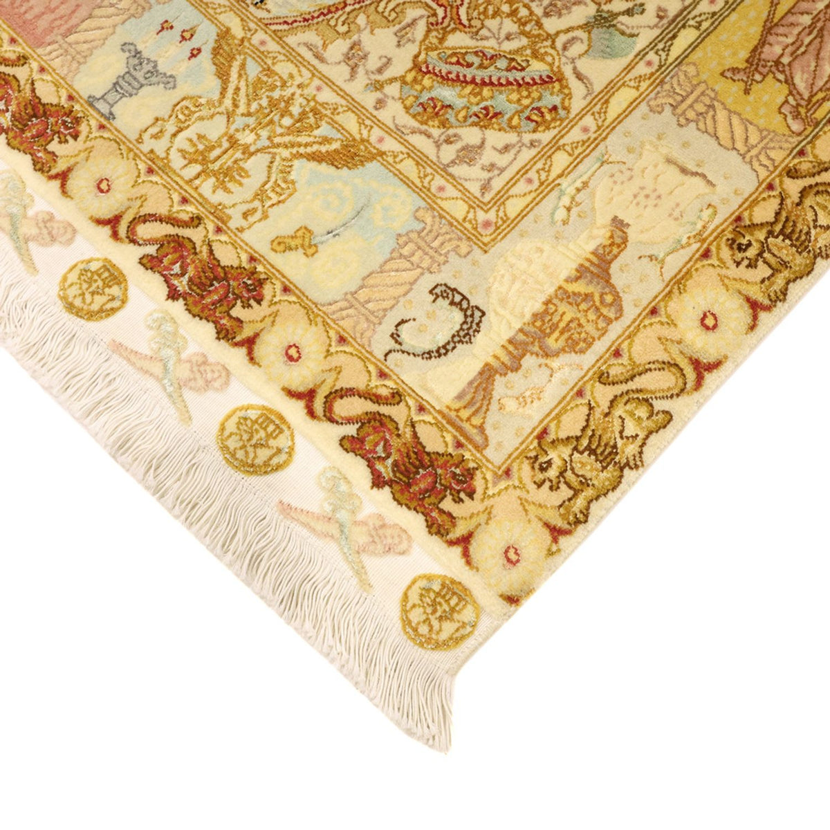Tappeto Persero - Tabriz - Reale - 160 x 101 cm - beige