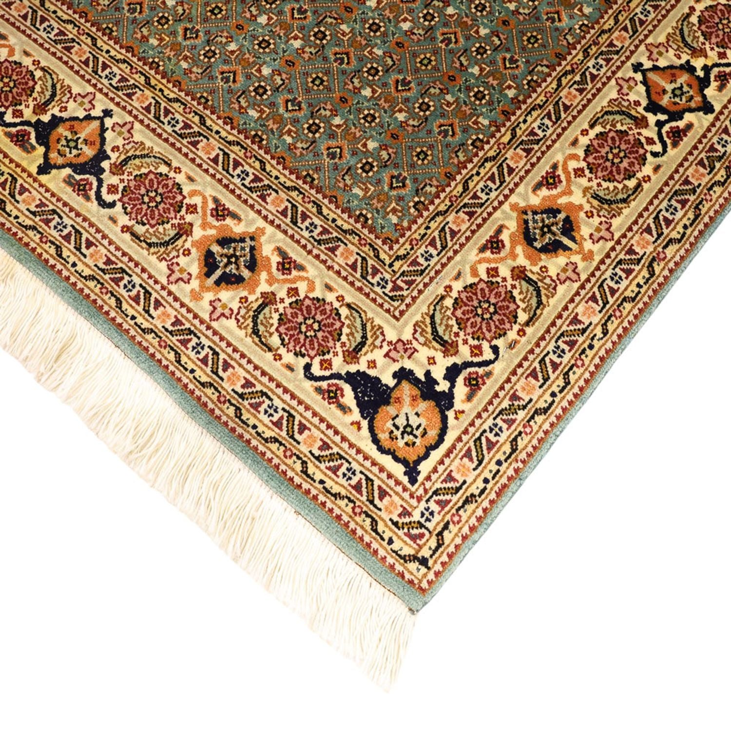 Tappeto Persero - Tabriz - Reale - Reale - 145 x 101 cm - verde oliva