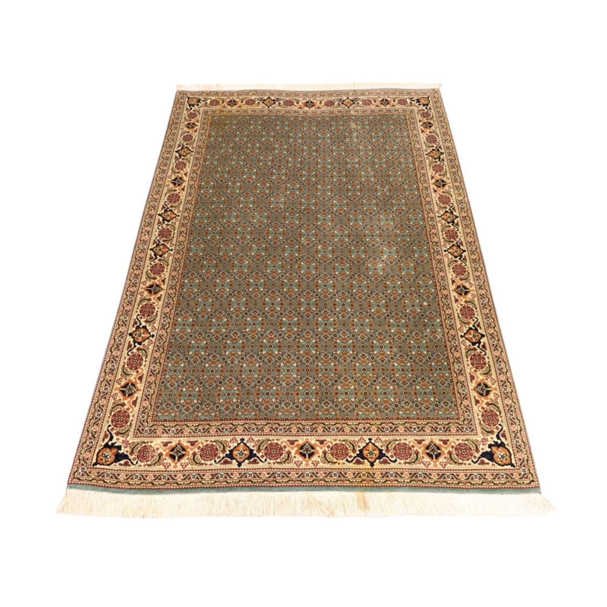 Tappeto Persero - Tabriz - Reale - Reale - 145 x 101 cm - verde oliva