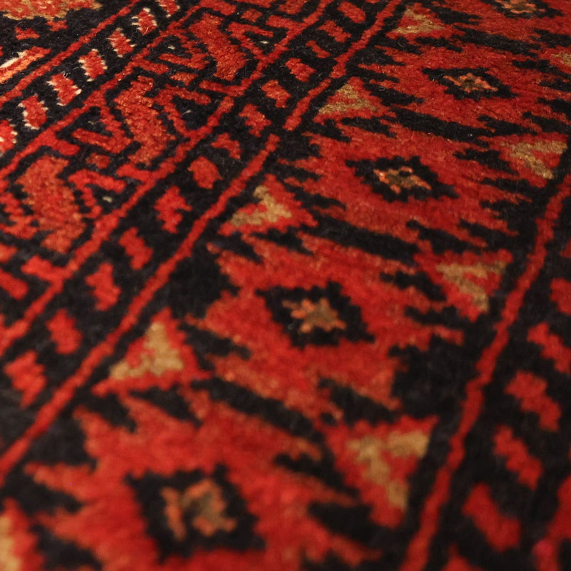 Tappeto corsia Tappeto Belutsch - 198 x 102 cm - rosso scuro
