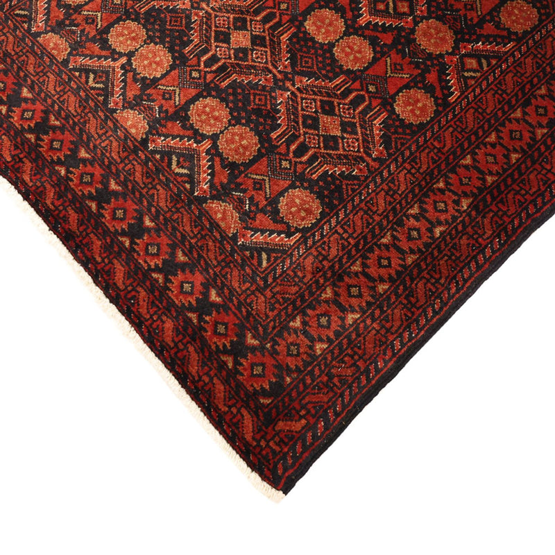 Tappeto corsia Tappeto Belutsch - 198 x 102 cm - rosso scuro