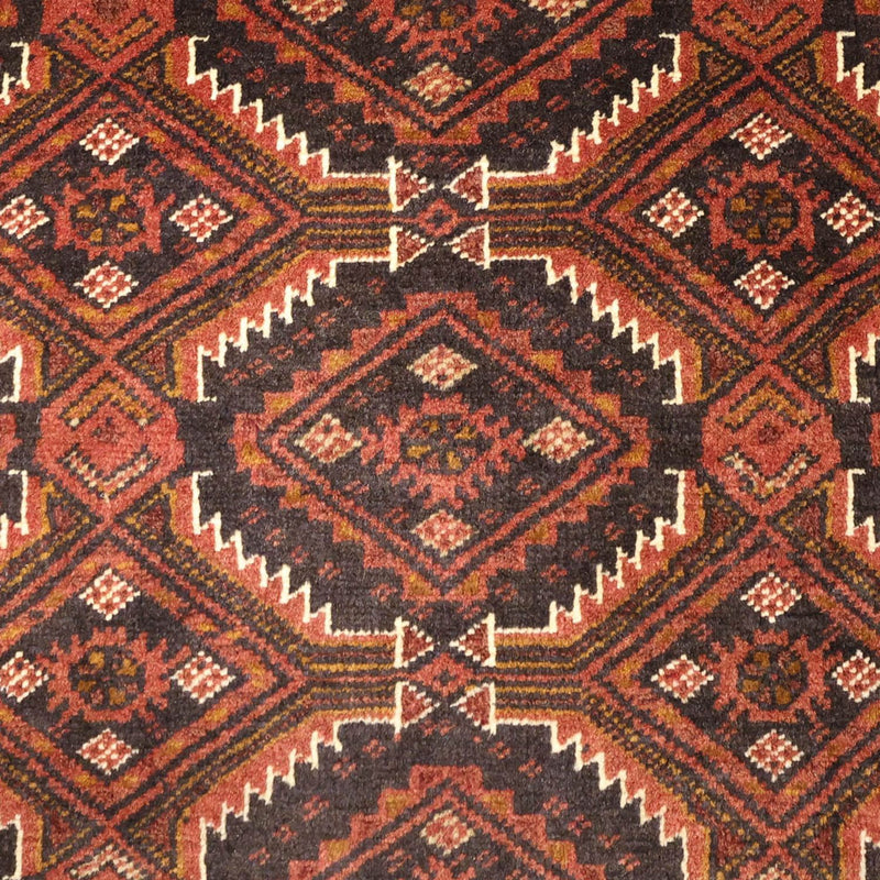 Tappeto corsia Tappeto Belutsch - 192 x 98 cm - rosso scuro