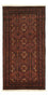 Tappeto corsia Tappeto Belutsch - 194 x 97 cm - rosso scuro