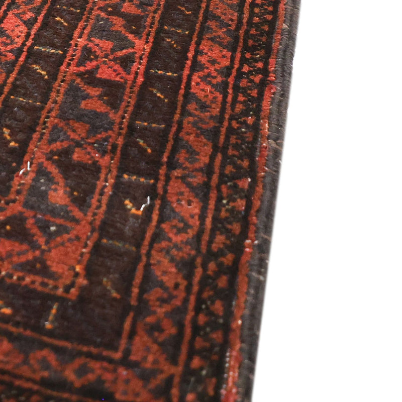 Tappeto corsia Tappeto Belutsch - 194 x 97 cm - rosso scuro
