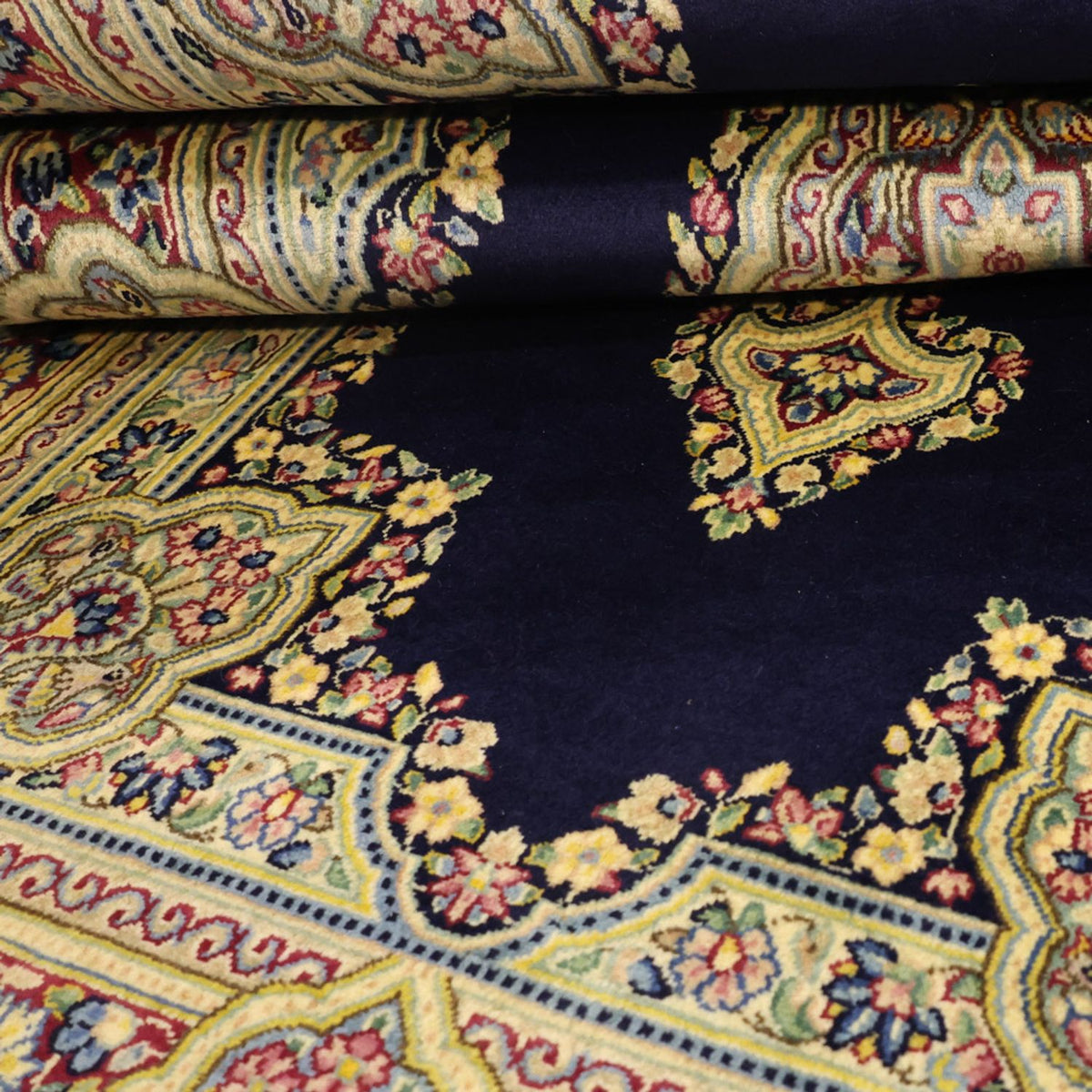 Tappeto Persero - Classico - Reale - 147 x 90 cm - blu scuro