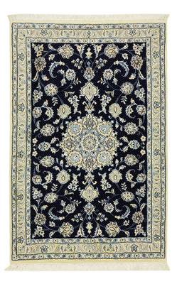 Tappeto Persero - Nain - Reale - 136 x 86 cm - blu scuro