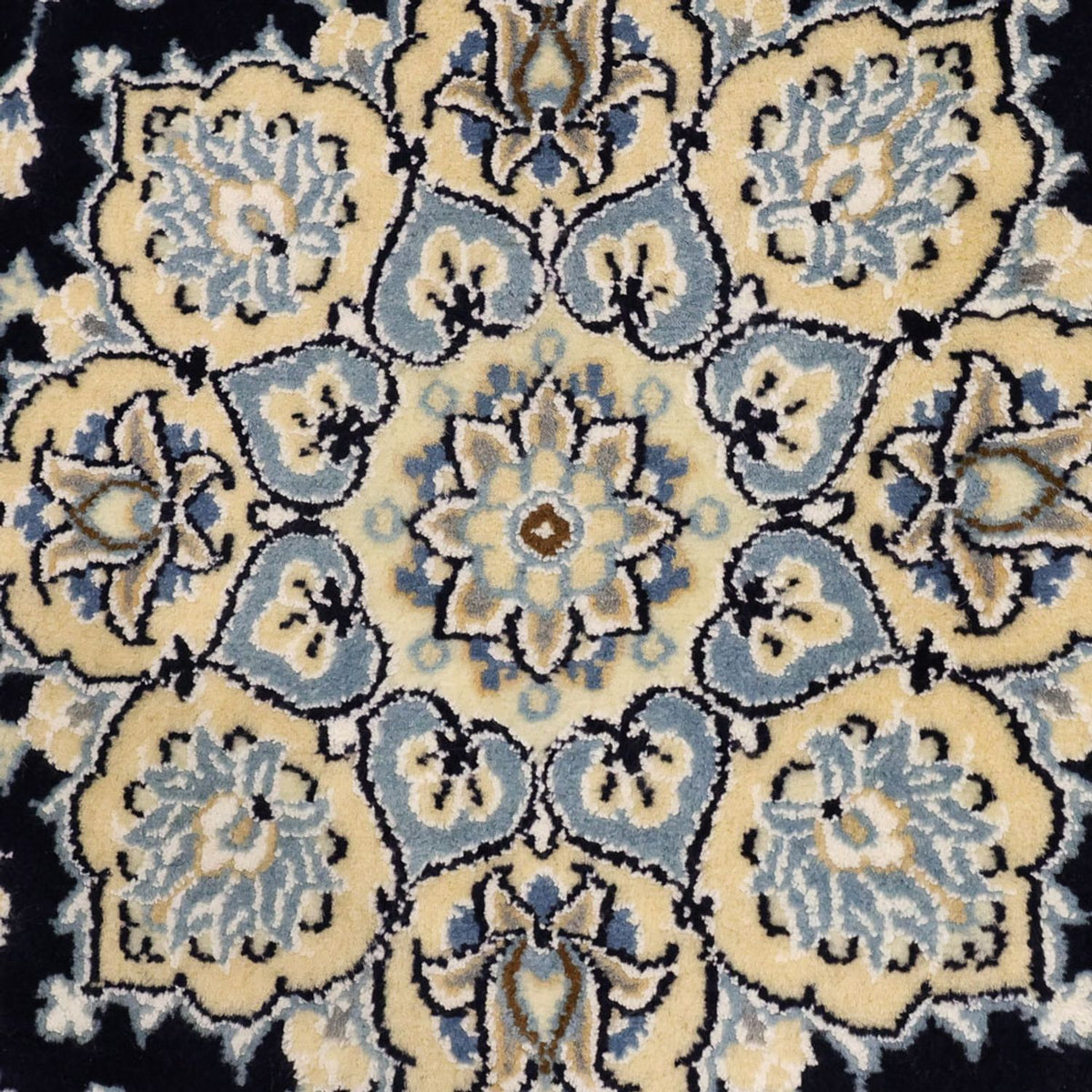 Tappeto Persero - Nain - Reale - 136 x 86 cm - blu scuro