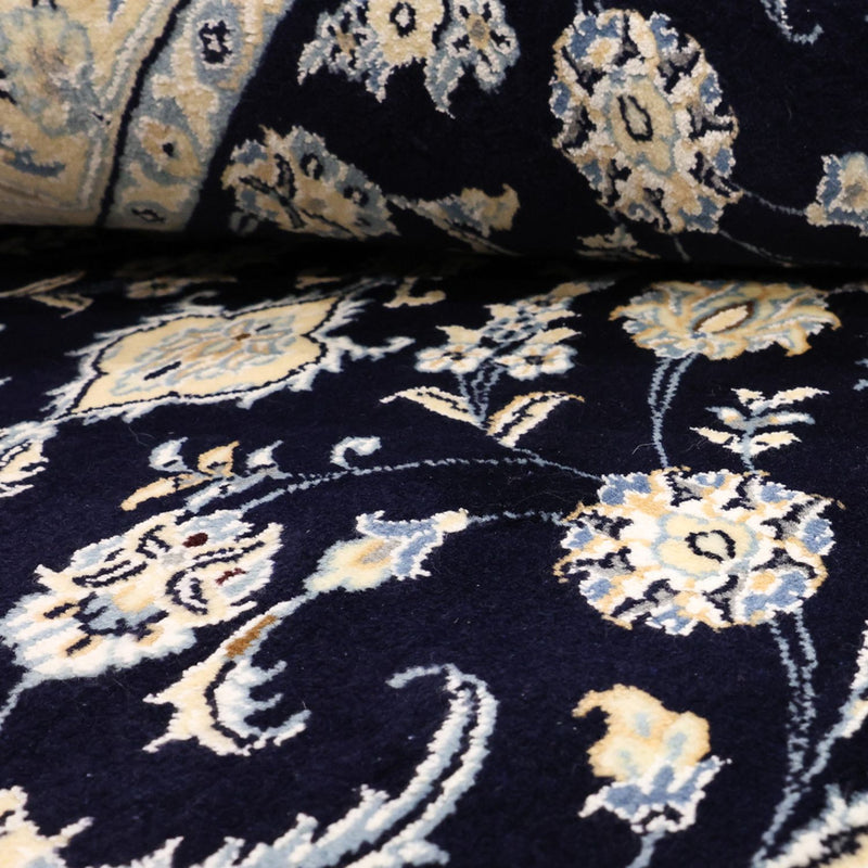 Tappeto Persero - Nain - Reale - 136 x 86 cm - blu scuro