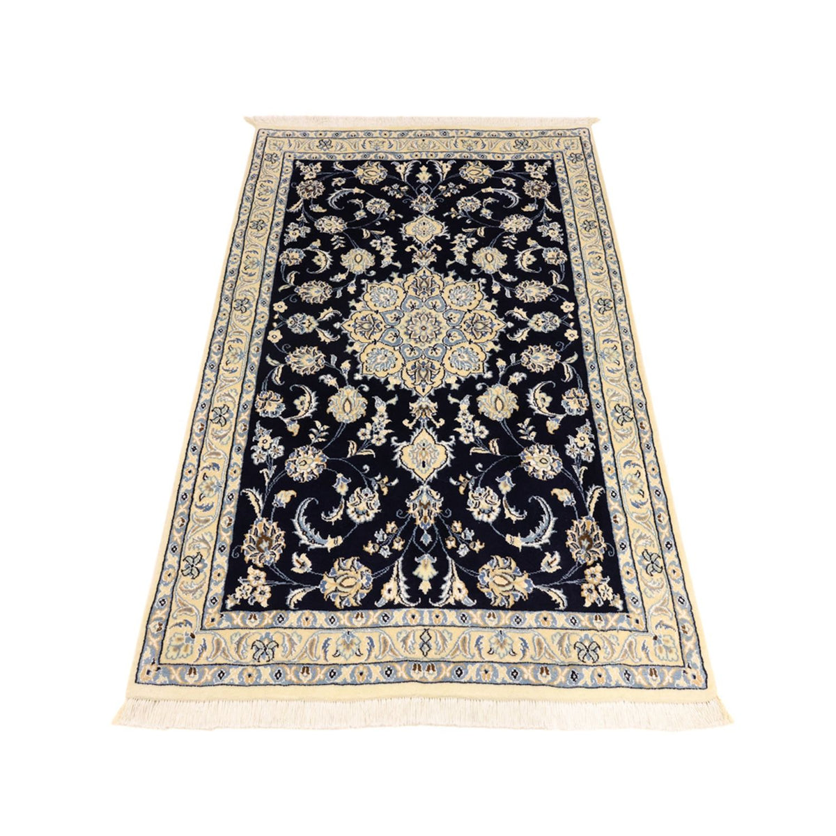 Tappeto Persero - Nain - Reale - 136 x 86 cm - blu scuro