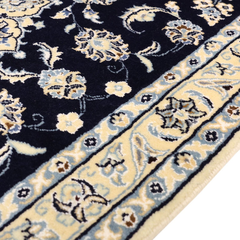 Tappeto Persero - Nain - Reale - 137 x 88 cm - blu scuro