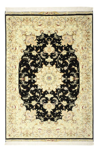 Tappeto Persero - Tabriz - Reale - 152 x 99 cm - blu scuro