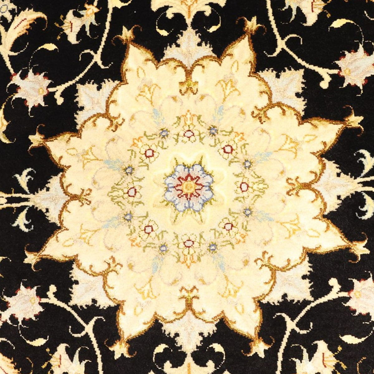 Tappeto Persero - Tabriz - Reale - 152 x 99 cm - blu scuro