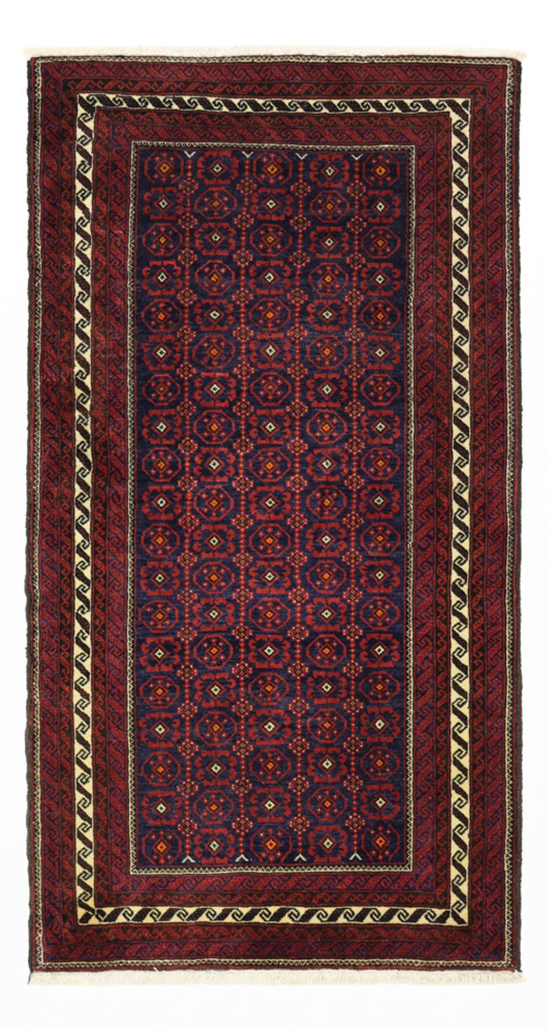 Tappeto corsia Tappeto Belutsch - 185 x 100 cm - rosso scuro