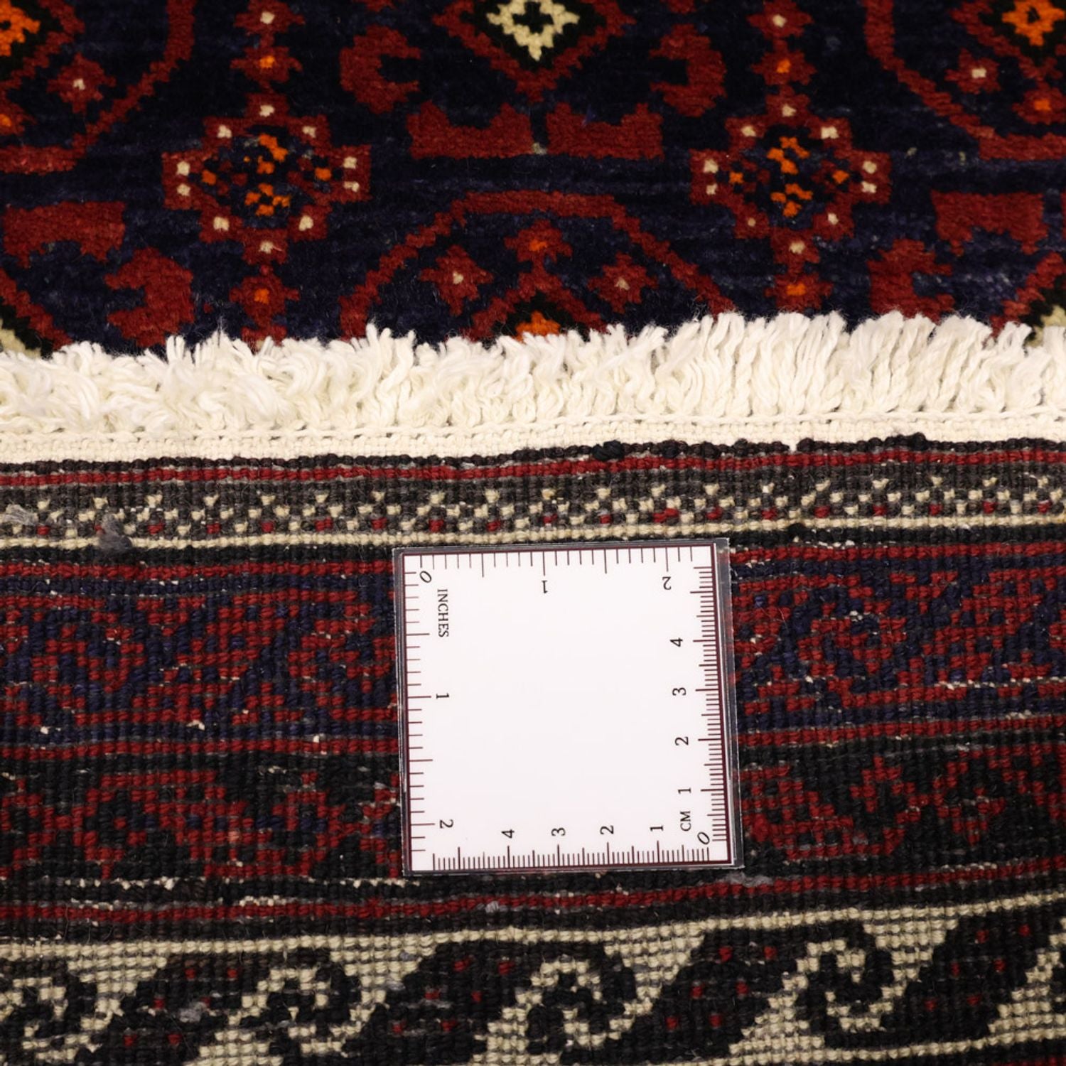 Tappeto corsia Tappeto Belutsch - 185 x 100 cm - rosso scuro