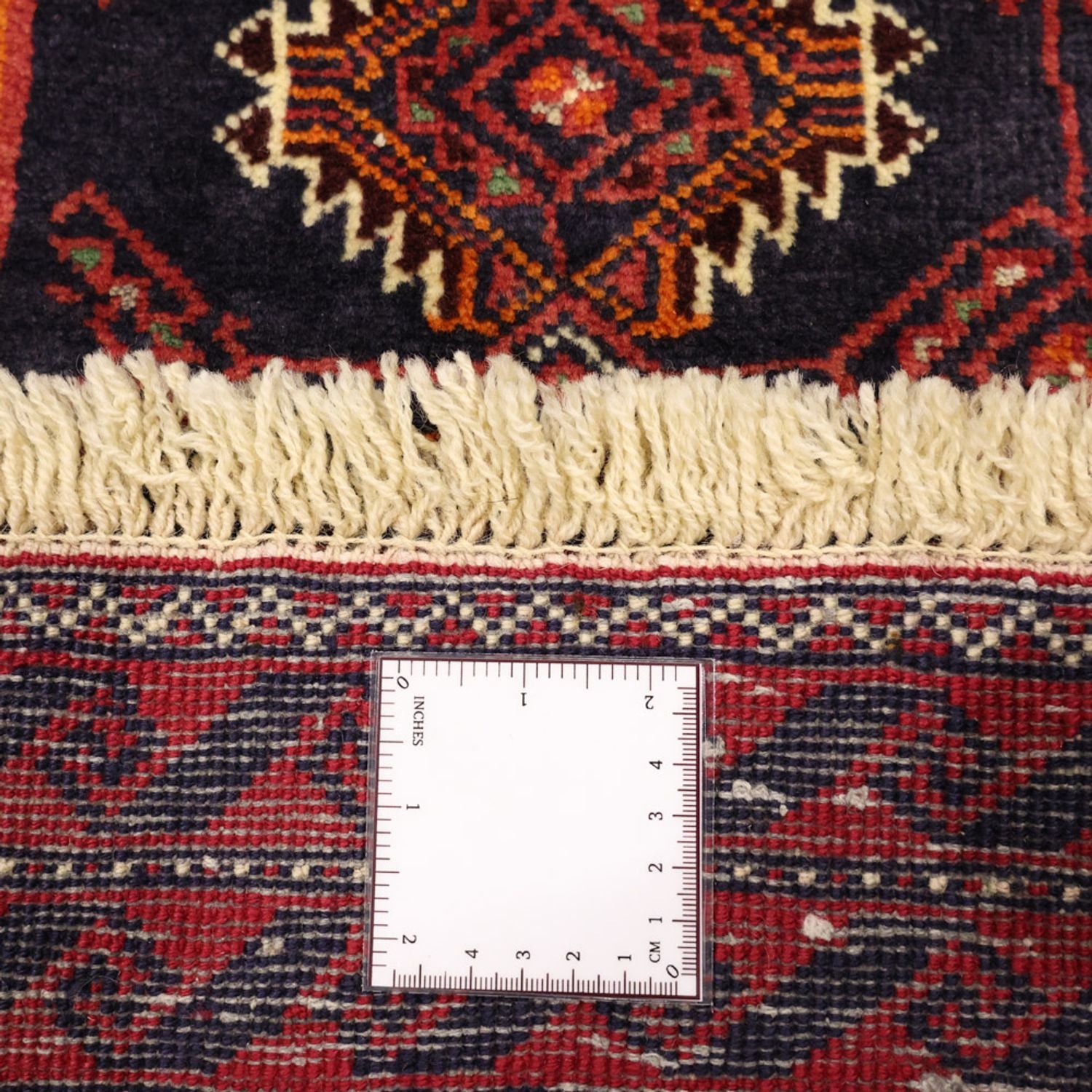 Tappeto corsia Tappeto Belutsch - 197 x 106 cm - rosso scuro