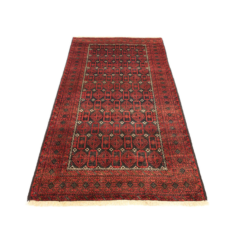 Tappeto corsia Tappeto Belutsch - 196 x 107 cm - rosso scuro