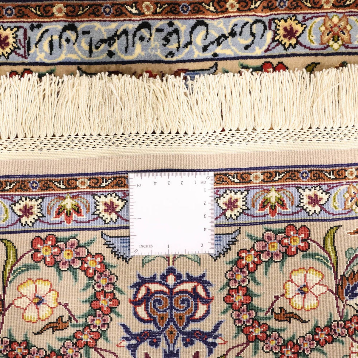 Tappeto Persero - Isfahan - Premio - Ordito di seta - 171 x 111 cm - beige